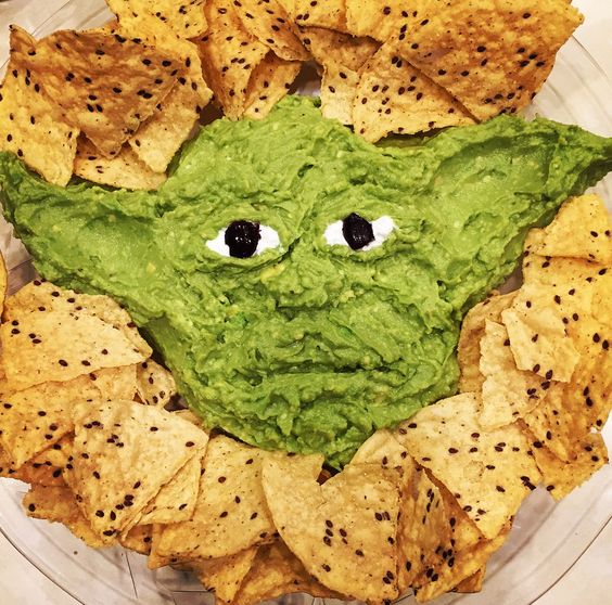 Yoda guacamole will be a great and fun idea
