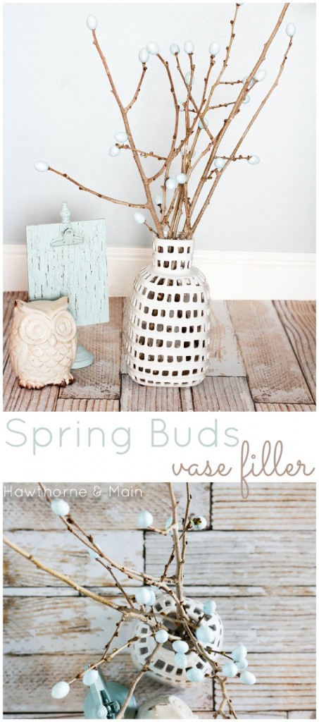 DIY spring buds vase filler (via www.hawthorneandmain.com)
