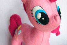 DIY Pinkie Pie plush from My Little Pony