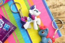 DIY My Little Pony keychains