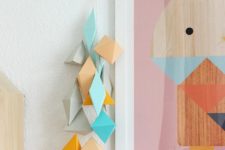 DOY 3D geometric paper wall hangings