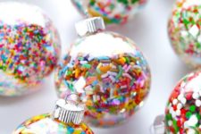 09 colorful sprinkles to make dessert ornaments
