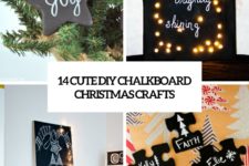 14 cute diy chalkboard christmas crafts cover