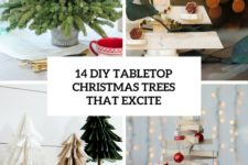 14 diy tabletop christmas trees that excite cover