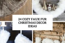 24 cozy faux fur christmas decor ideas cover
