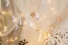 06 dreamy half-moon string lights that will instantly create an ambience of magic