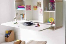 07 folding wall-mounted desk