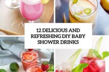 12 delicious and refreshing diy baby shower drinks cover