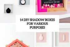 14 diy shadow boxes for various boxes cover