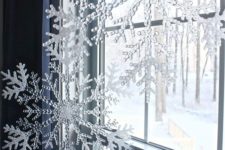 window snowflakes