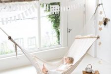 16 simple indoor hammock bed will delight your kid for sure