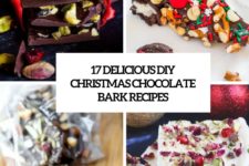 17 delicious diy christmas chocolate bark recipes cover