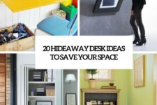 20 hideaway desk ideas to save your space cover