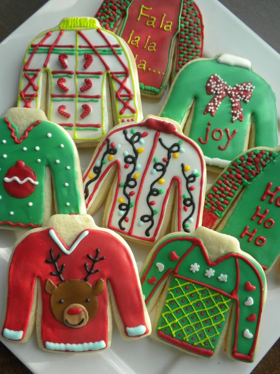 ugly sweater cookies are right what you need for your party