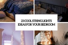 23 cool string lights ideas for your bedroom cover
