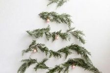 a cute minimalist christmas tree