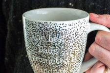 DIY washable sharpie mugs