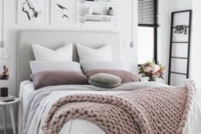03 blush chunky knit blanket is what you need this winter