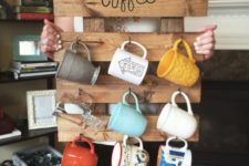 04 make a pallet shelf with hooks for mugs