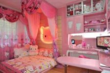 07 colorful small Hello Kitty bedroom decor