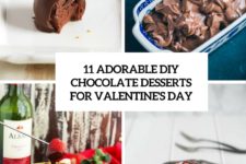 11 adorable diy chocolate desserts for valentines day cover