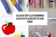 11 easy diy clothespins crafts to excite your kids cover