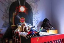 12 train-inspired bed looks unusual