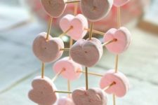 19 marshmallow toothpick structure to make eating more interesting