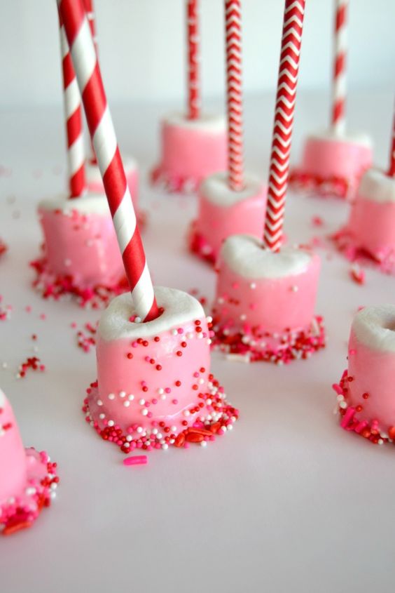 sprinkled marshmallow pops will be loved by all the kids