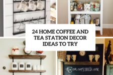 24 home coffee and tea station decor ideas to try cover