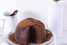 DIY steamed chocolate pudding