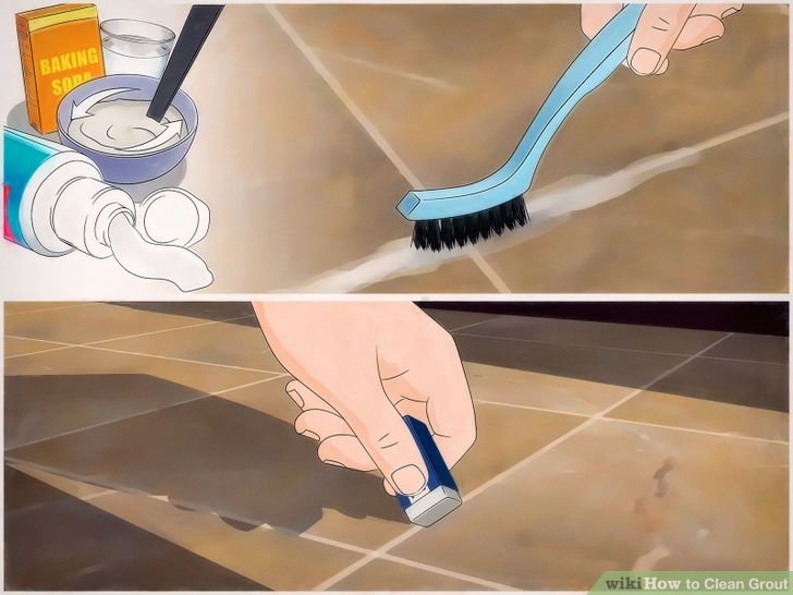 How to clean grout in 4 different ways (via www.wikihow.com)