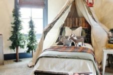 10 tipi bed for a fan of outdoors and a toy fire