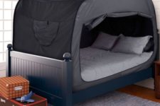 12 a tent bed will give your kid some private space