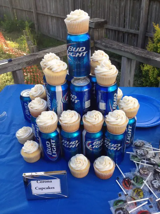 cupcake holder for beer themed party