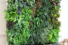 17 a rolling vertical garden planter can be a show-stopper in any space, both indoor and outdoor