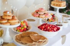19 sweet and neutral dessert table for the party