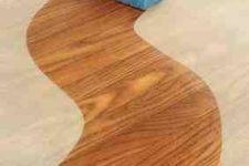 DIY wood floor cleaner solution with essential oils