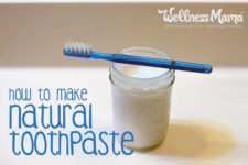 DIY natural toothpaste