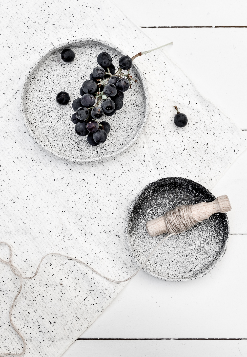 DIY speckled pottery for your home