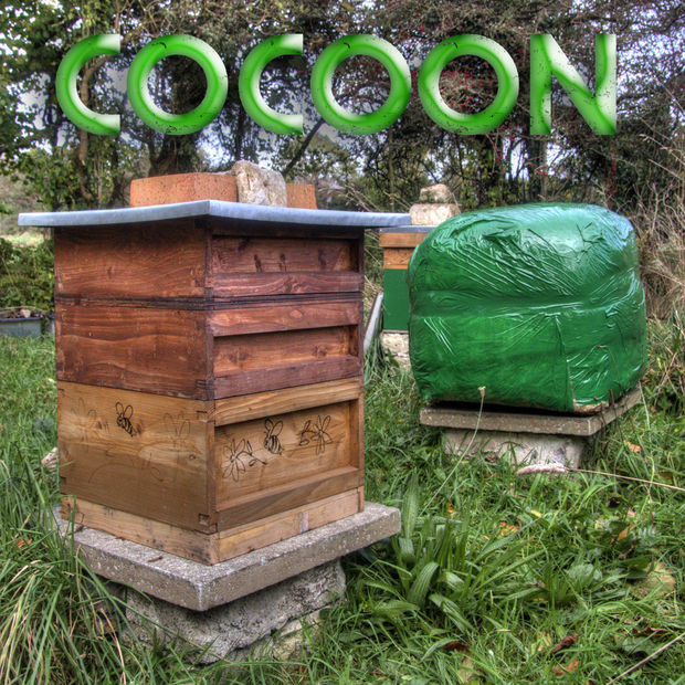 DIY bee hive wrap cocoon