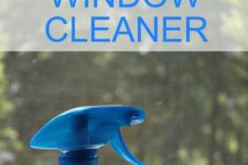 DIY no streak glass cleaner