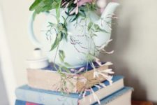 04 a pastel tea pot as a cute planter