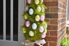 06 Easter bold egg topiary for a fun touch