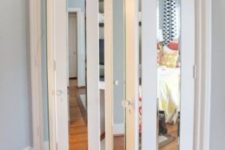 10 folding mirror closet doors are optimal for any small space