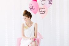 12 DIY balloon wishes for the bride to be
