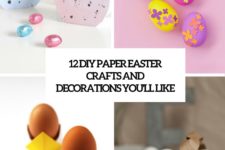 12 paper easter crafts and decorations you’ll like cover