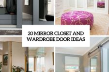 20 mirror closet and wardrobe door ideas cover