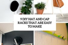 9 diy hat and cap racks that are easy to make cover