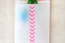 DIY washi tape treat bags for Easter